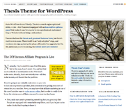 Thesis WordPress theme