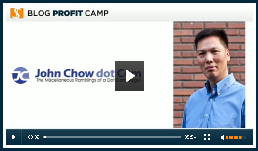John Chow's Blog Profit Camp