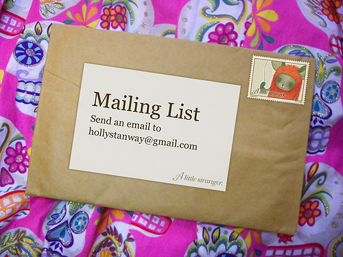 Build a Mailing List 